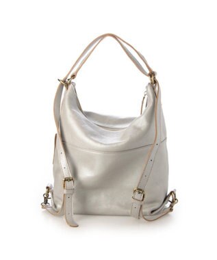 UNBILLION アトランタ ATLANTA / 牛革2wayリュック シルバーグレー