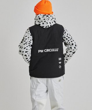 PW CIRCULUS 【MEN】中綿ベスト ブラック系