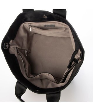 UNBILLION カシュカシュ cachecache / ナイロンツイル2wayテープトート ブラック