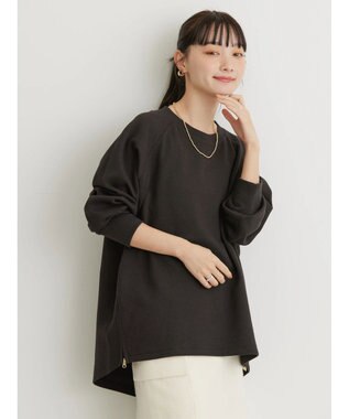 AMERICAN HOLIC サイドＺＩＰブークレチュニック Black