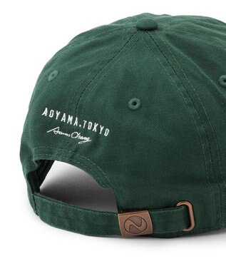 J.PRESS MEN 【AaronChang】【UNISEX】ロゴ キャップ ダークグリーン系