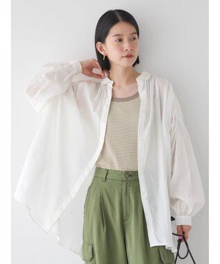 AMERICAN HOLIC カルゼギャザーシャツチュニック