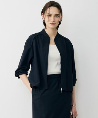 ICB L 【先行予約】 アトラストリコット ジップアップブルゾン