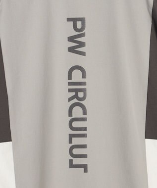 PW CIRCULUS 【ストレッチ素材】【MEN】トラックジャケット ゴルフ グレー系