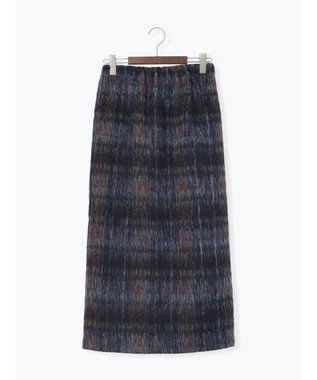 Te chichi シャギーチェックスカート