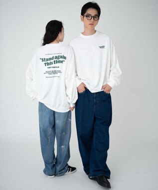 WEGO 【ユニセックス着用ITEM/SMLサイズ展開】アソートグラフィックプルオーバー 柄11