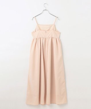 #Newans 【洗える】ボリュームキャミソールドレス ピンク系
