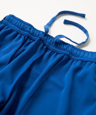 OP／FILA 【Kappa】ブランドロゴプリントハーフパンツ ブルー