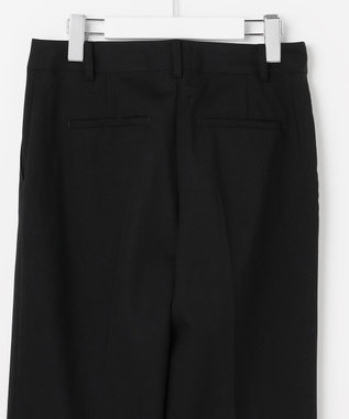 J.PRESS LADIES L 【リクルート対応】セラータカームスキン ストレート パンツ ブラック系