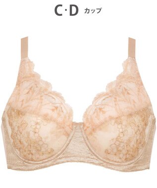 Wing ブラジャー 夏のブラストレスから解放 汗の不快感を軽減(カップ肌側・ワイヤーループ・バック) 背中すっきり 【ときはなつブラ】 フルカップ KB2172 ウイング／ワコール ベージュ