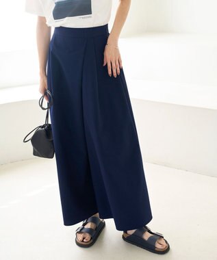 UNFILO FINE MOVE SUCKER ラップパンツ ダークブルー