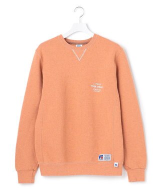 J.PRESS YORK STREET 【UNISEX】RUSSELL×YORK STREET クルー オレンジ系