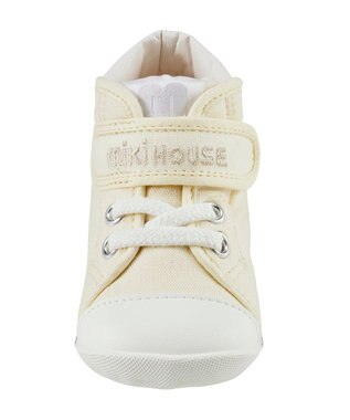 MIKI HOUSE HOT BISCUITS 【ミキハウス】【11.5-13.5cm】 ファーストベビーシューズ アイボリー
