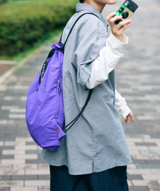 ACE BAGS & LUGGAGE EDGELINK ナムパック ポケッタブル ナップサック 60191 エッジリンク パープル