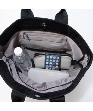 UNBILLION カシュカシュ cachecache / ナイロンツイル2wayテープトート ブラック