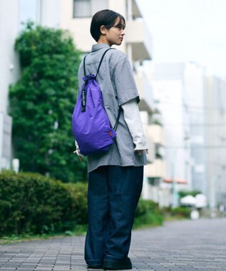 ACE BAGS & LUGGAGE EDGELINK ナムパック ポケッタブル ナップサック 60191 エッジリンク パープル