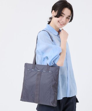 LeSportsac 10TH ESSENTIAL MAGAZINE TOTE/シャドウグレーC シャドウグレーC