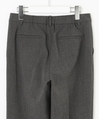 J.PRESS LADIES T/Rアルガンシルク テーパード パンツ ライトグレー系