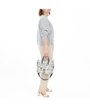 IBIZA ディーア　2WAYバッグ（S） 紺