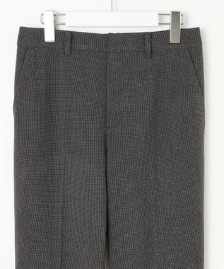 J.PRESS LADIES T/Rアルガンシルク テーパード パンツ ライトグレー系