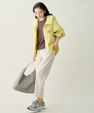 ANY パステルスエードライクワンショルダーバッグ グレー