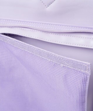 WEGO 【痛バ＆推し活グッズ】レースアップフレーム痛バッグL ライトパープル