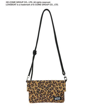 Green Parks ■別注　ＬＯＶＥ　ＢＯＡＴ　ミニショルダー Leopard