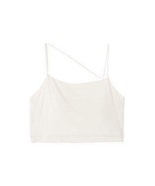 earth music&ecology カップ付ショート丈キャミソール Off White
