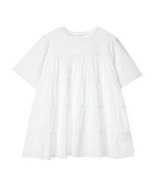 AMERICAN HOLIC ティアードカットチュニック Off White