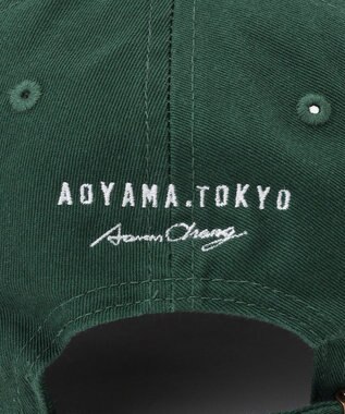 J.PRESS MEN 【AaronChang】【UNISEX】ロゴ キャップ ダークグリーン系