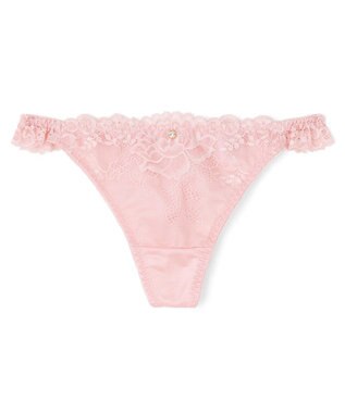 San-ai Resort（三愛水着楽園） 【northerly bra フィットシリーズ 谷間メイク】 カシュクールレースモールド Tバックショーツ M 【northerly】