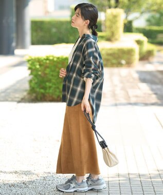 AMERICAN HOLIC イージーケアチェックシャツ【360°着こなしシャツ】 Green