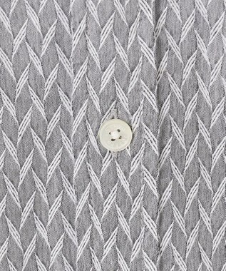 JOSEPH HOMME アロージャガードストレッチ　半袖シャツ ライトグレー系