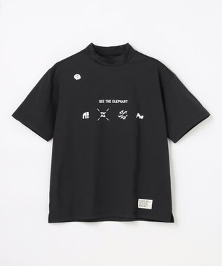 PW CIRCULUS 【WOMEN】アニマルグラフィックモックネック  ゴルフウェア レディース