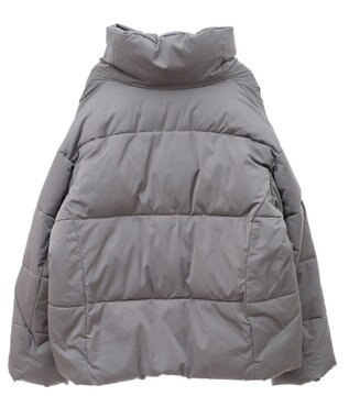 AMERICAN HOLIC リサイクル軽ポカ撥水加工スタンドショートコート Mocha