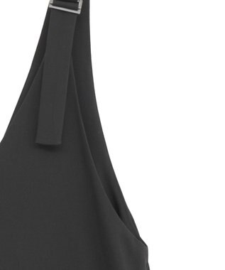 AMERICAN HOLIC イージーケアVネックオールインワン Gray Mixture