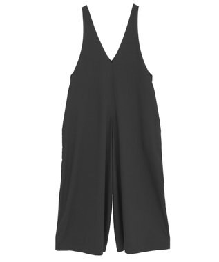 AMERICAN HOLIC イージーケアVネックオールインワン Gray Mixture