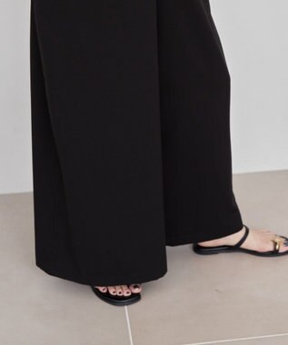 AMERICAN HOLIC イージーケアVネックオールインワン Gray Mixture