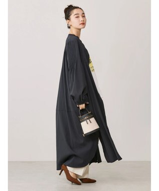 AMERICAN HOLIC フレアシャツワンピース Black