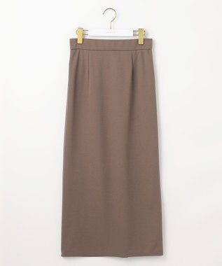 ANY SIS S 【UVケア ・ストレッチ・洗える】2WAYジョーゼットジャージーナロー スカート モカ