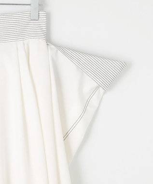 #Newans ドロップスクエアスカート ホワイト