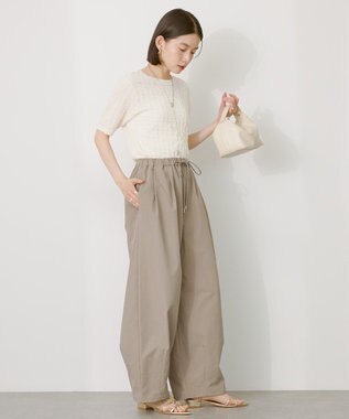 AMERICAN HOLIC ぽこぽこ半袖Tシャツ Ivory