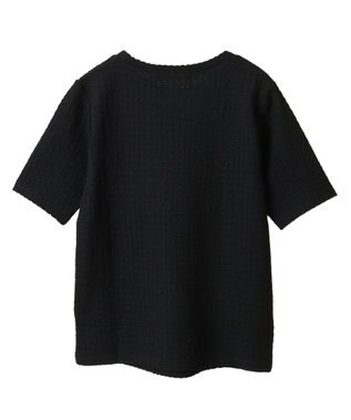 AMERICAN HOLIC ぽこぽこ半袖Tシャツ Black