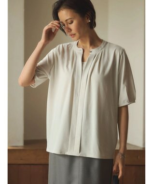 Green Parks BEST PRICE  ２ＷＡＹタック５分袖ブラウソー Light Beige