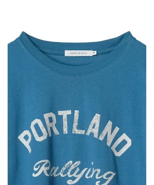 AMERICAN HOLIC ＰＯＲＴＬＡＮＤロゴカットプルオーバー Blue