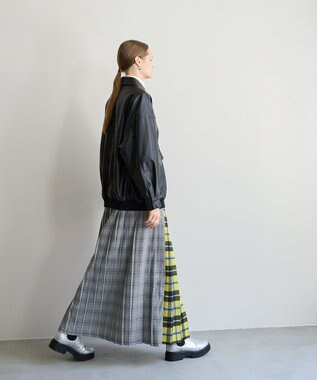 AMERICAN HOLIC フェイクレザーブルゾン Black