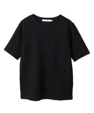 AMERICAN HOLIC ぽこぽこ半袖Tシャツ Black