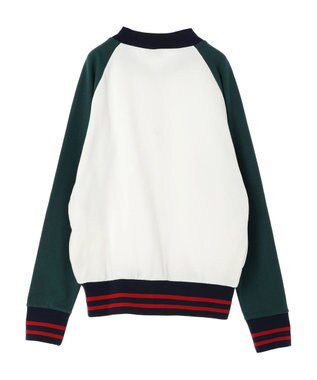 Green Parks ●ＤＯＯＮＡ！　配色スウェットスタジャン Green