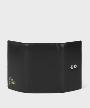 Paul Smith マーケトリー ブライトストライプ ラビット キーケース ブラック