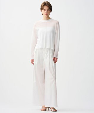 uncrave シアーハイツイストリブ ドルマントップス オフ